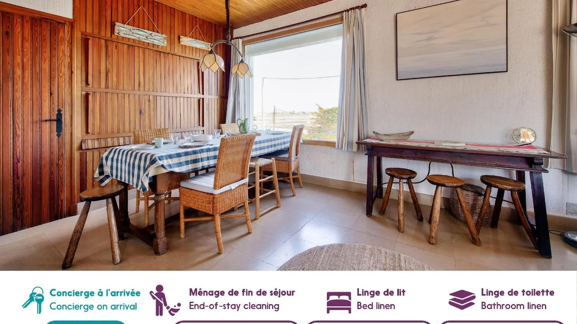 Grande Maison Face A L'Ocean Avec Jardin Pour 11 Saint-Pabu  Saint-Pabu (Finistere)